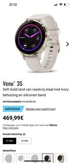 Garmin venu 3 S, Handtassen en Accessoires, Sporthorloges, Ophalen, Nieuw, Garmin