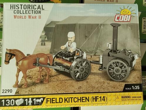 Cobi type Lego Duitse militaire veldkeuken, Hobby en Vrije tijd, Modelbouw | Auto's en Voertuigen, Zo goed als nieuw, Ophalen of Verzenden