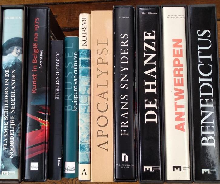 10 Kunstboeken Mercatorfonds en andere als nieuw (2), Boeken, Kunst en Cultuur | Beeldend, Zo goed als nieuw, Schilder- en Tekenkunst