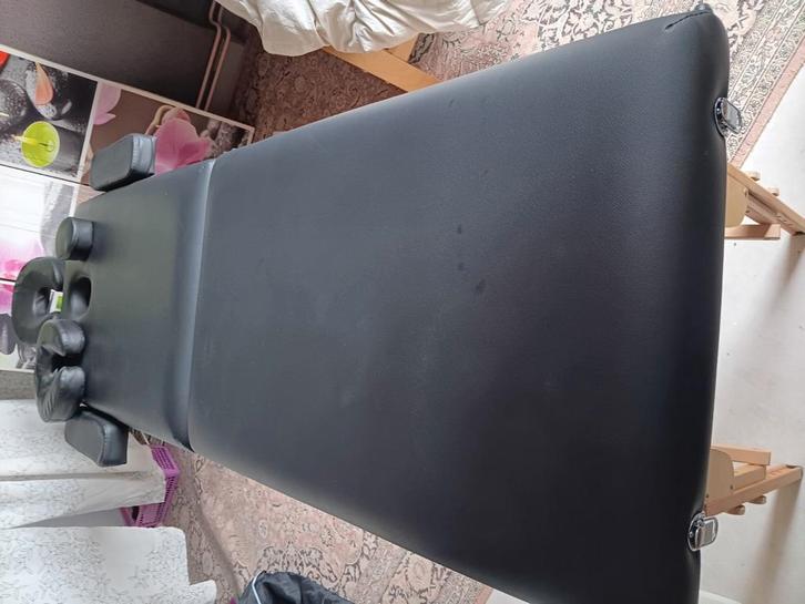 Table de massage avec toutes reposes + sac, Huis en Inrichting, Slaapkamer | Boxsprings, Zo goed als nieuw, Ophalen of Verzenden
