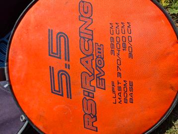 Neilpryde  RS:R 5.5 + X9 mast 370, Enlèvement, Utilisé, Mât