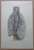 PETRUS VALCKX / JEANSSHORT / ZW-W LITHO + AQUAREL / 56x38cm, Antiek en Kunst, Kunst | Litho's en Zeefdrukken, Ophalen of Verzenden
