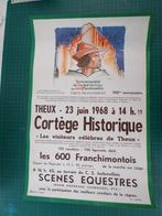 Theux-Franchimont - afiche Cortège Historique - 1968, Collections, Comme neuf, Autres sujets/thèmes, Enlèvement ou Envoi, Rectangulaire vertical