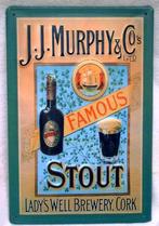 Reclamebord van Murphy & Co Stout Bier in Reliëf- (20x30cm), Verzamelen, Nieuw, Reclamebord, Verzenden