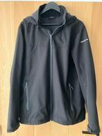 Zwarte softshelljas Icepeak maat XXL (56) met kap, Icepeak, Zwart, Overige maten, Ophalen of Verzenden