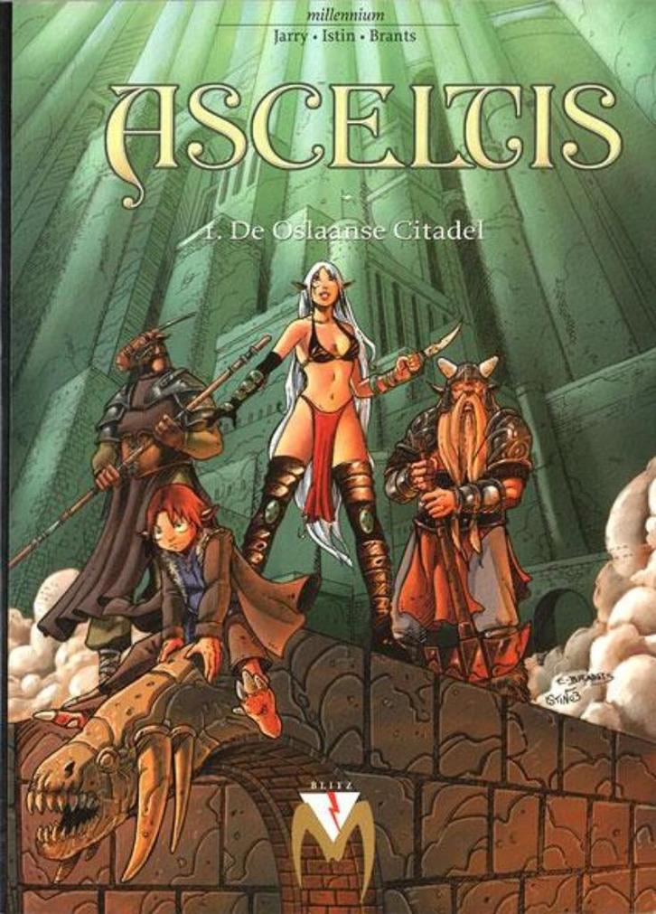 Asceltis 1: De Oslaanse citadel (Istin/Jarry), Boeken, Stripverhalen, Zo goed als nieuw, Ophalen of Verzenden