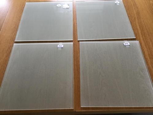 4 glazen legborden van 43 cm op 39 cm en vele andere, Huis en Inrichting, Woonaccessoires | Wandplanken en Boekenplanken, Zo goed als nieuw