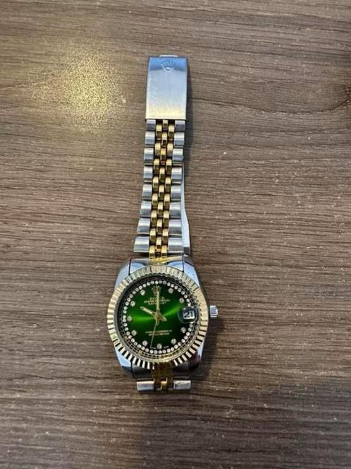 Rolex Lady - Datejust in Everose Rolesor, Handtassen en Accessoires, Horloges | Dames, Zo goed als nieuw, Polshorloge, Rolex, Goud