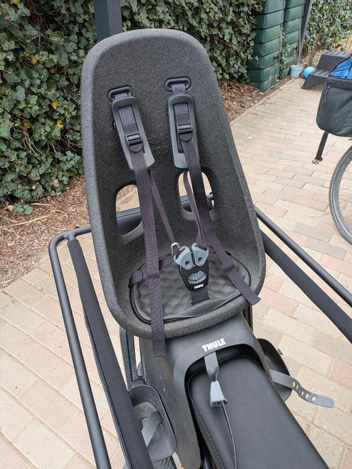 Thule YEPP fietsstoeltje, Fietsen en Brommers, Fietsaccessoires | Fietsstoeltjes, Gebruikt, Achterzitje, Voetsteuntjes, Ophalen