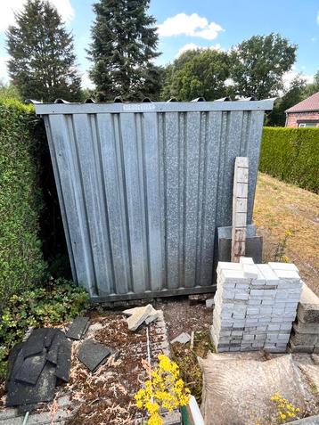Opslagcontainer, Enlèvement, Utilisé, Stockage de conteneurs