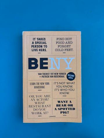 BENY NEW YORK REISGIDS als belg - Patrick van Rosendaal beschikbaar voor biedingen