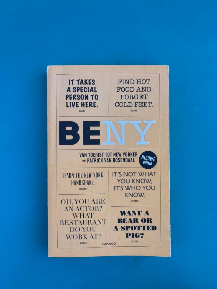 BENY NEW YORK REISGIDS als belg - Patrick van Rosendaal, Boeken, Reisgidsen, Zo goed als nieuw, Ophalen of Verzenden