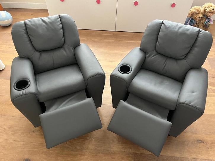 Kinder fauteuils - Relaxzetel - mini versie for kids, Huis en Inrichting, Fauteuils, Zo goed als nieuw, Kunststof, Minder dan 50 cm