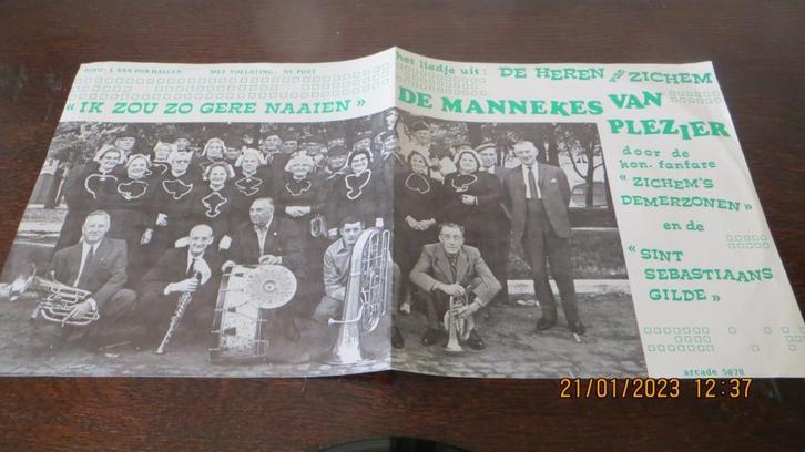 De Kon, Fanfare. Zichem's Demerzonen en St Sebastiaans Gilde, Verzamelen, Muziek, Artiesten en Beroemdheden, Zo goed als nieuw