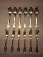 Set de couverts en métal argenté, Antiquités & Art, Enlèvement ou Envoi
