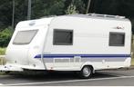 Caravan Hobby easy deluxe model 450A, Réservoir d'eau fixe, Particulier, Lit transversal, 5 à 6 mètres