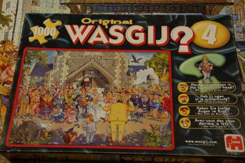 Puzzel Wasgij? 4 - 1000 pièces - Jumbo, Enlèvement ou Envoi, 500 à 1500 pièces, Comme neuf, Puzzle