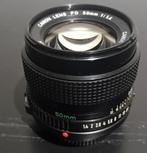 Objectif Canon FD 50 mm f/1.4, Comme neuf, Lentille standard, Enlèvement ou Envoi