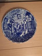 3 borden in Delfs blauw, Antiek en Kunst, Ophalen