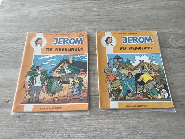 Jerom verschillende strips (Gele cover) (1986-1989), Boeken, Stripverhalen, Gelezen, Meerdere stripboeken, Ophalen of Verzenden
