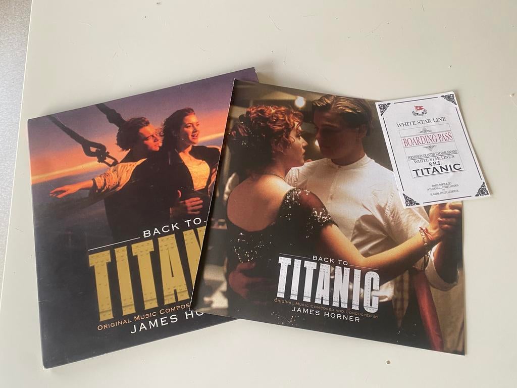 Vinyl platen van titanic, CD & DVD, Vinyles | Musiques de film & Bandes son, Enlèvement, Comme neuf