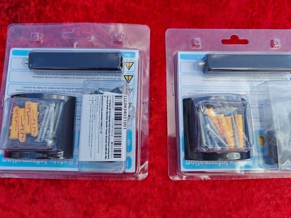 Bose UB-20 muurbeugels 2 zwart nieuwe, Ophalen of Verzenden