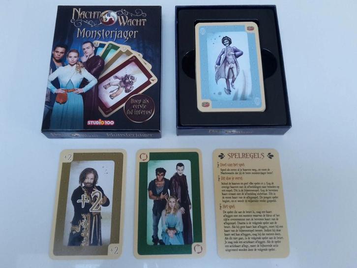 Kaartspel Nachtwacht Monsterjager, 2-4 sp., + 1 gratis promo, Hobby en Vrije tijd, Gezelschapsspellen | Kaartspellen, Zo goed als nieuw