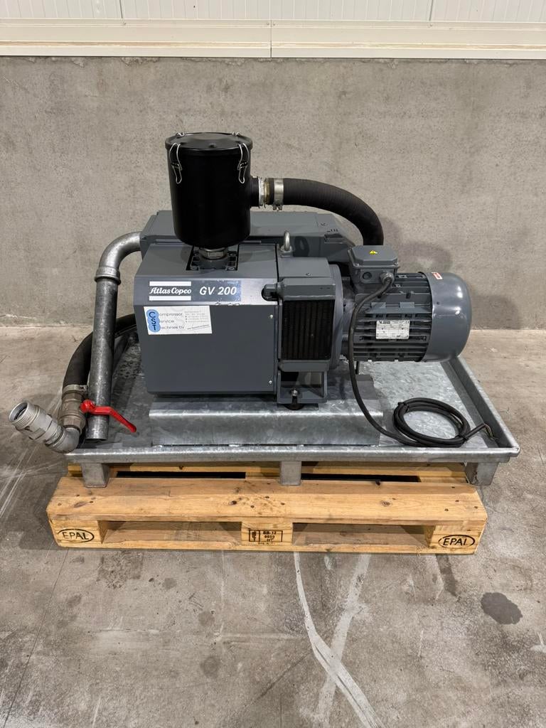 Atlas Copco GV 200 vacuümpomp/ nieuwstaat, Ophalen
