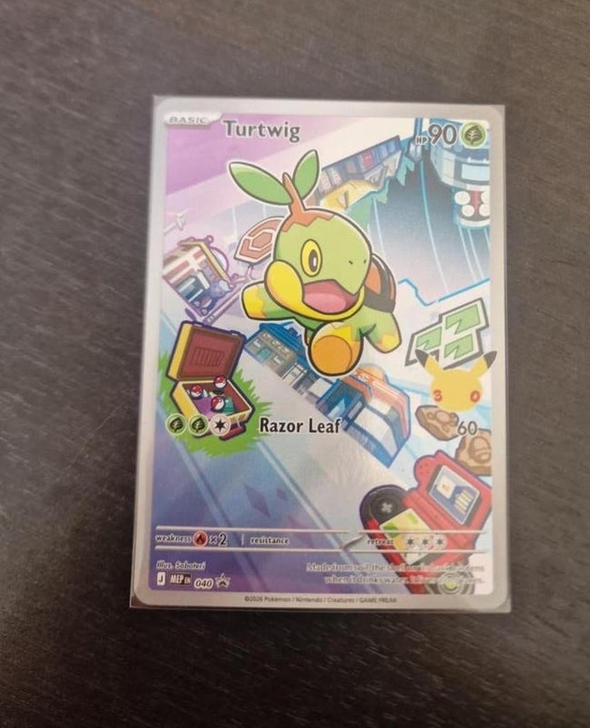 Pokemon kaart engels turtwig, Consoles de jeu & Jeux vidéo, Jeux | Nintendo Wii, Enlèvement ou Envoi