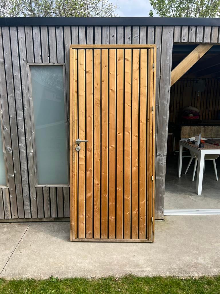 Deur tuinhuis, Tuin en Terras, Ophalen, Zo goed als nieuw