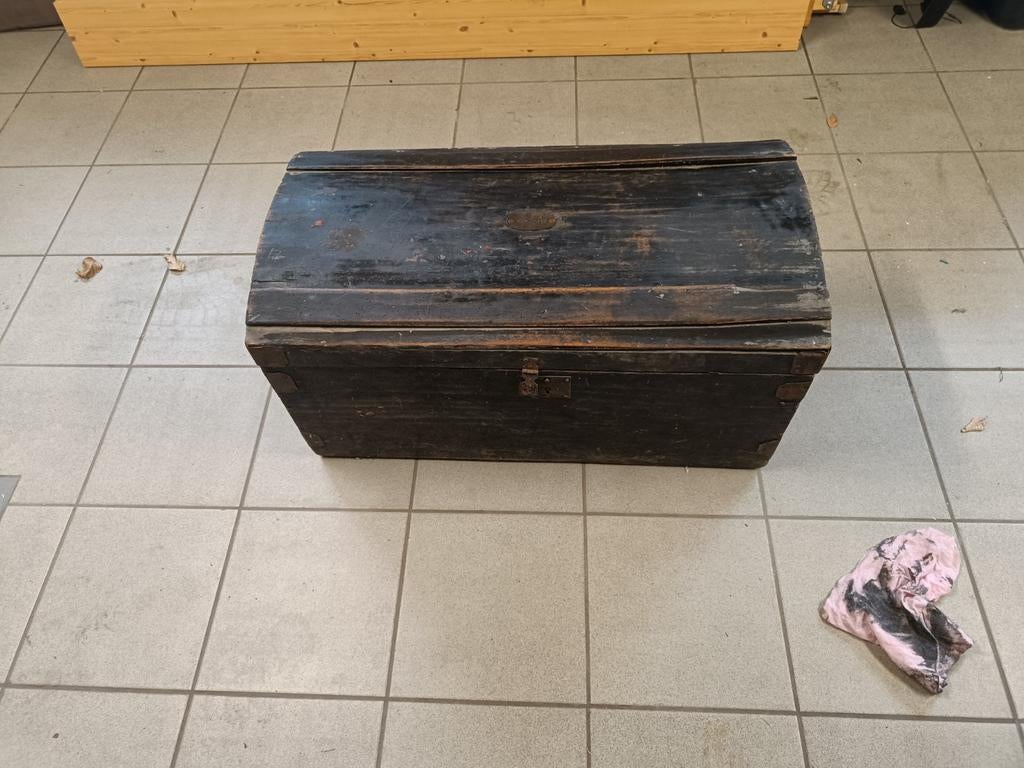 Malle ancienne, Maison & Meubles, Enlèvement