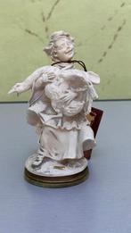 B. Merli beeld meisje met vogel Italië, Enlèvement, Comme neuf