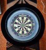 Dartsblok met verlichting en surrounds + pijlen, Enlèvement, Fléchettes