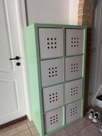 Kallax kast ikea inclusief 8 bakken, Huis en Inrichting, Kasten | Lockerkasten, Ophalen