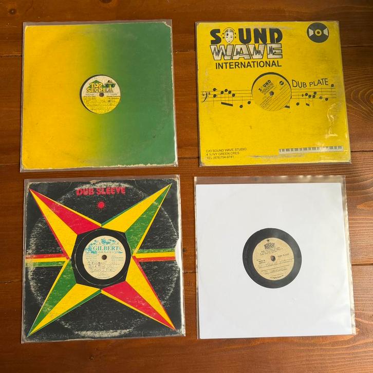 4 plaques de danse de 10 pouces en acétate des années 90, CD & DVD, Vinyles Singles, Utilisé, Maxi single, Autres genres, 10 pouces