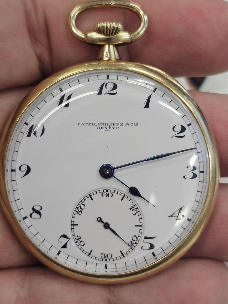 Montre de poche ancienne Patek Philippe  Or Genève, Bijoux, Sacs & Beauté, Montres | Anciennes | Antiquités, Montre de poche, Or