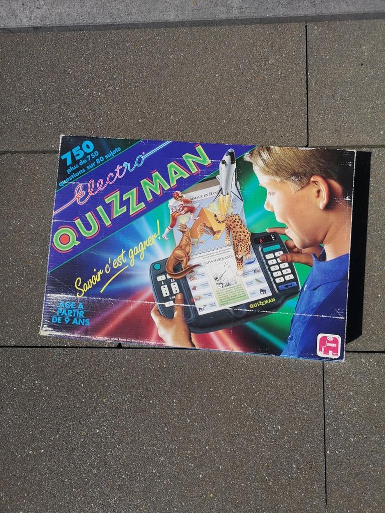 Quizzman computer électro, Enlèvement