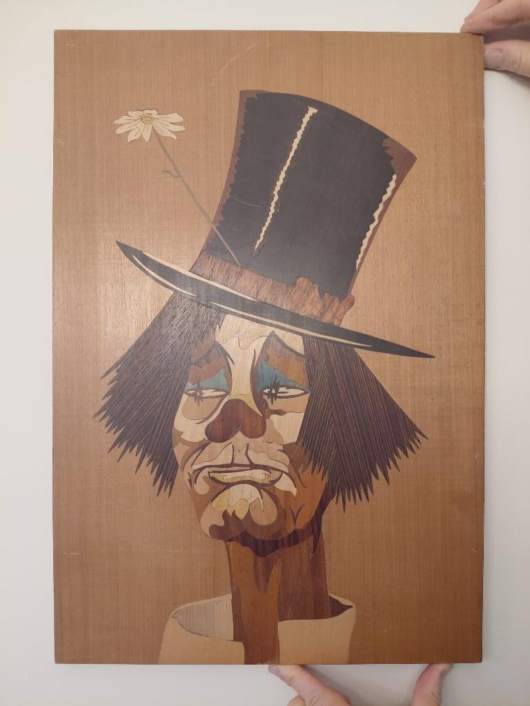 marqueterie de clown, Antiquités & Art, Enlèvement ou Envoi