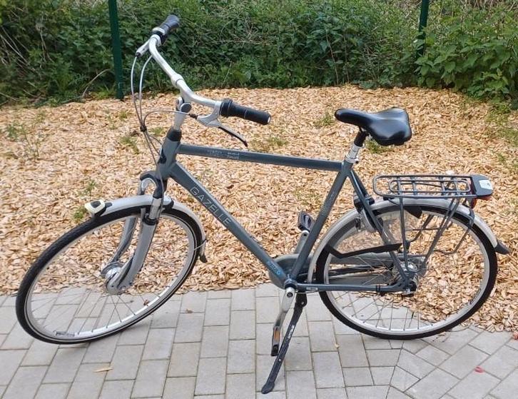 Gazelle Paris 61cm – Zeer goed onderhouden & Nieuwe banden!, Vélos & Vélomoteurs, Vélos | Hommes | Vélos pour homme, Comme neuf