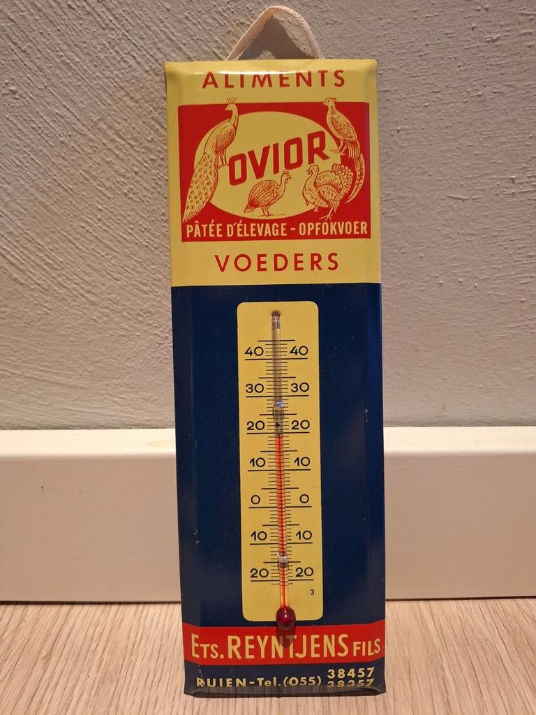 Thermomètre Ovior pour alimentation d'élevage Ruien Sobi bxl, Enlèvement