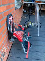 Fietsstoel vooraan met windscherm, merk Qibbel, Fietsen en Brommers, Ophalen, Voetsteuntjes, 0 t/m 18 kg, Voorzitje