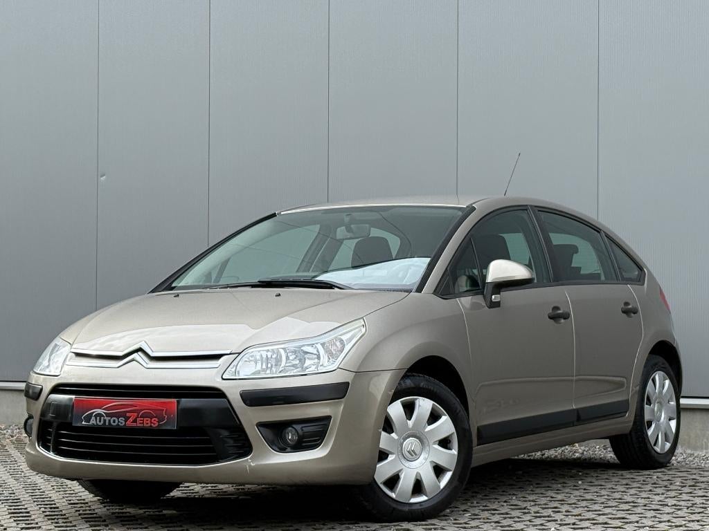 Citroen C4 1.6 HDi Cruise Dig.Airco Trekhaak, Voorwielaandrijving, Stof, 4 cilinders, Beige