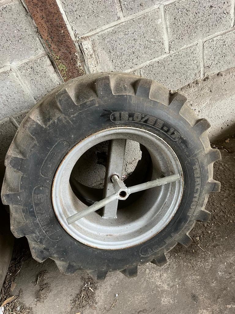 Dubbel wielen Schäffer, Ophalen, Zo goed als nieuw