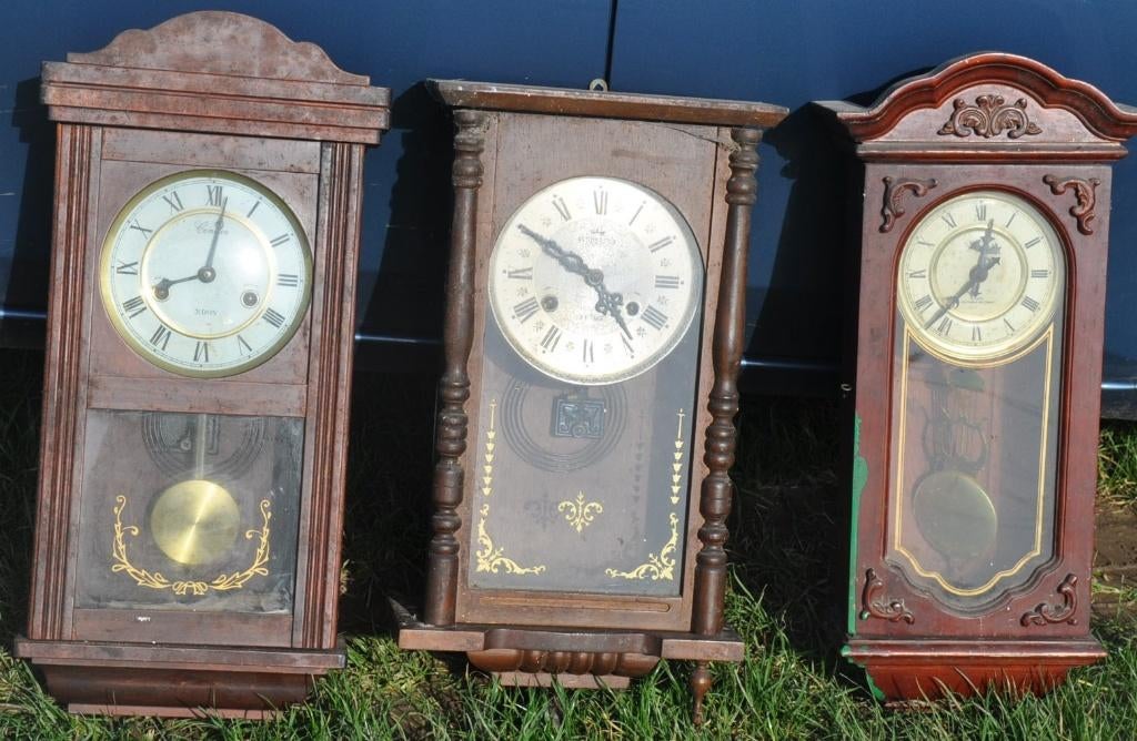 3 régulateurs vendu en l'etat, Antiquités & Art, Antiquités | Horloges, Enlèvement