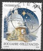 Autriche 2018 - Yvert 3272 - Noël - Silent Night (ST), Envoi, Affranchi
