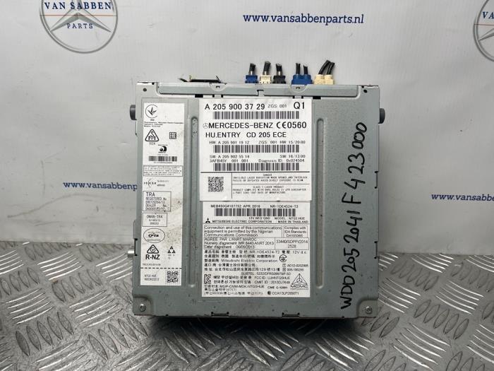 Système navigation d'un Mercedes C-Klasse, Autos : Pièces & Accessoires, Électronique & Câbles, Mercedes-Benz, Utilisé, 3 mois de garantie