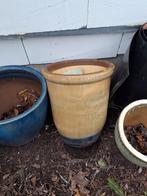 Supermooie stenen bloempot 42Dx52H vorstresistent, Ophalen