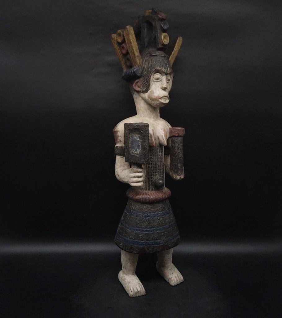 Ancien grand Igbo Ibo Agbogho Mmuo africain, Enlèvement ou Envoi