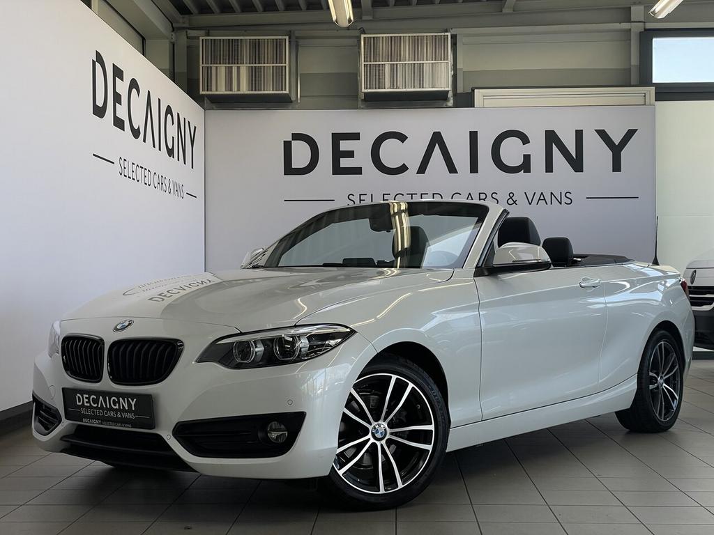 BMW 218 1.5i Cabriolet *Leder*Sensoren voor/achter, Auto's, BMW, Bedrijf, 2 Reeks, ABS, Airbags, Airconditioning, Bluetooth, Boordcomputer