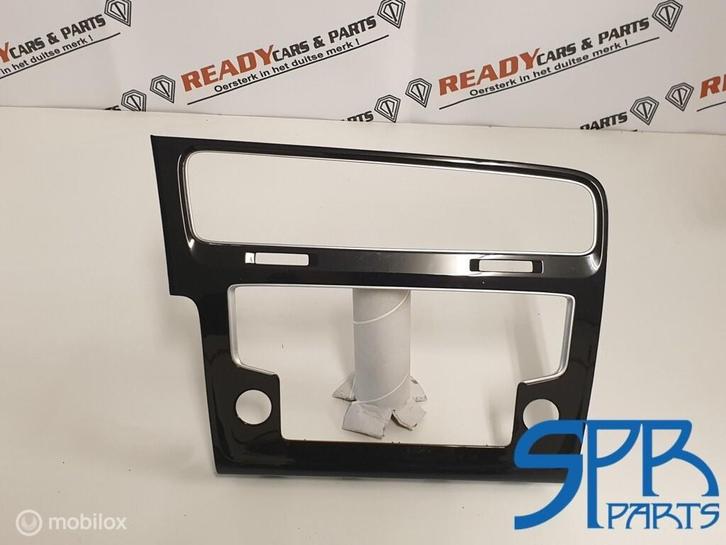 GOLF 7 HOOGGLANS ZWART INLEG RAND KLEIN 6.5 INCH Navigatie, Auto-onderdelen, Dashboard en Schakelaars, Volkswagen, Gebruikt, Ophalen of Verzenden